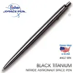 【IUHT】FISHER SPACE PEN 鐵灰色太空筆(AG7系列)-鐵灰色筆夾 #AG7-BTN