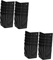 SUPVOX 20pcs Plastic Corner Protectors for Speaker Cabinets Durable Edge Guards for Audio Equipment Quick Installation for Amplifiers Stage Gear Accessories