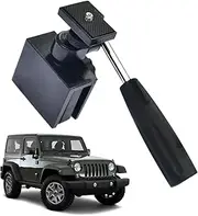 Car Window Camera Mount - Rotatable Vehicle Window Mount Clamp - Camera Accessories, 1/4 Inch Mounting Clip Adapter for Monocular Binocular Telescope Camera