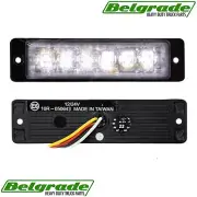 Warning Lights, Warning Light Mini Strobe LED White 6-Di