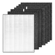3000 Replacement Filters Compatible with A DOCTOR 3000 4in1 Home Air Purifier,H13 True HEPA and Ext white black