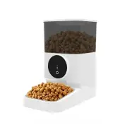 Automatic Cat Feeder with WiFi App Control - 4.5L Large Capacity Smart Pet Fo...