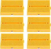 6pcs Breadboard Kit Solderless Breadboards for Bread Boards Electronics Circuits Projects Board