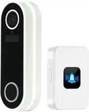 Brilliant Smart Deacon 1080p Video Doorbell with Chime, Indoor Connectivity