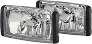 [Hella] 1NB 010 951-831 FF/Halogen-Fog Light Set - Comet FF 450-12/24V - Rectangular - mounting - Lens Colour: Crystal clear - left/right - Set - Quantity: 2