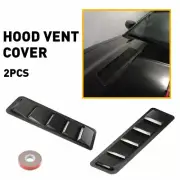 Universal Scoop Car Vent Hood Air Cold Intake Flow Louvers Cooling Bonnet Covers