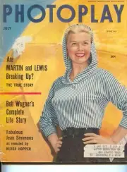 MAG: Photoplay-Doris Day-Robert Wagner-Debbie Reynolds-Scott Brady -July-1954