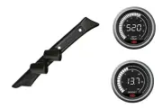 SAAS pillar pod pyro boost gauges for Toyota Landcruiser 80 Series