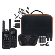(Renewed) ECOXGEAR EXG200-2PK 2 Watt IP67 UHF CB Handheld Radio Deluxe Twin