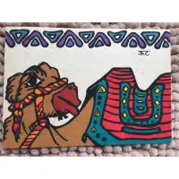 在飛比找蝦皮購物優惠-【尼泊爾手工紙】手繪風可愛駱駝明信片🐫 Nepalese H