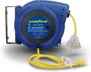 Extension Cord Reels (12AWG X 40 FT (SJTOW Cable) W/Led Light-Up Tap)