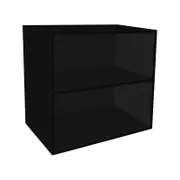 Kaboodle 200-299mm Molasses V Customisable Deep Open Med Wall Shelf