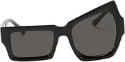 Fun Sunglasses Women | Irregular Fishing Glasses Shades,UV Protection Eyewear, Eyebrow Raising Sun Glasses for Cycling Camping