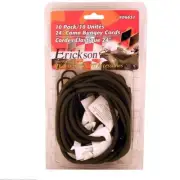 (10) Keeper 06025 24" Bungee Cords with Heavy Duty Coated Steel Hooks