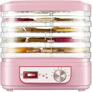 Food Dehydrator Small Dehydrators Food Fruit Dryer with 5 Large Trays Professional Jerky Maker Dryer for Fruit, Vegetables, Meats, Beef