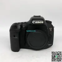 在飛比找露天拍賣優惠-98新二手Canon佳能7D2單機中端單反相機高清攝像