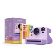 Polaroid Now Gen 2 Instant Camera + Color Film Bundle (8 Photos) - Purple SEALED