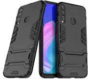 SCIMIN Hybrid Case for Huawei P40 lite E,Shockproof Cover for Huawei P40 lite E, Dual Layer Protection Rugged Case Hard Shell Cover with Kickstand for Huawei P40 lite E
