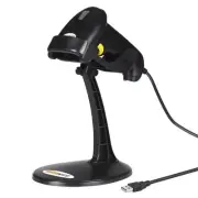 USB Barcode Scanner with Stand - 1D Handheld Barcode Reader for Retail, Wareh...