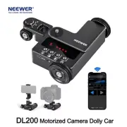 NEEWER DL200 Motorized Camera Slider Motor Dolly Car Tracking Rail Smartphone