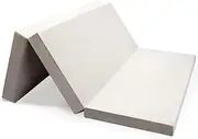 Milliard Tri Folding Mattress | Ultra Soft Washable Cover | Queen {78 x 58 x 4}