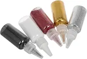 Healeved Sparkling Nail Art Decorations 5pcs Glitter Powder for Acrylic Nails Makeup Sequins Craft Glitters