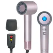 Hair Dryer High Speed 200 Million Negative Ionic Hair Dryer 160，000RPM Brushl...