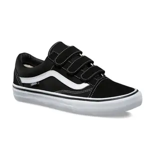 CHIEF’ VANS 美版 OLD SKOOL V PRO 黑色 麂皮 魔鬼氈 黏扣帶 魔術貼 US4~10.5