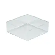 Simplify Large Square Drawer Organizer in Clear Dimensions: 6" x 6" x 2"