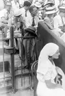 Spectators are watching matches Davis Cup Roland Garros 1933 Paris- 1933 Photo