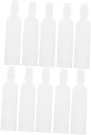 Ipetboom Small Plastic Bottle Dropper 10 Pack Empty Medicine Bottles Squeeze Dropper for Essential Oils Cosmetics Liquids