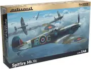 Eduald 1/48 Professional Air Force Spitfire MK.5C Plastic Model EDU82158 Molded