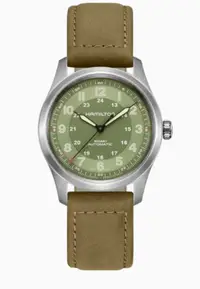 在飛比找ZALORA購物網優惠-HAMILTON KHAKI FIELD 自動上鍊男士腕錶 