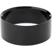 Plymor Black Acrylic Beveled Sphere Display Stand, 1" H x 2.5" W