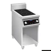 Electmax 700 Series Induction 2-Burner Cooker with Splashback - Induction Cooking (EIC7-400P) - EIC7-400P