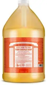DR. BRONNER'S Pure-Castile Soap Liquid (Hemp 18-in-1) Tea Tree 3.78L