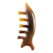 Resin Massage Comb Head Meridian Scalp Comb Face Eye Shoulder Neck Scraping Comb