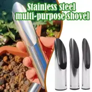 Stainless Steel Bonsai Soil Scoops Garden Bucket Tools Digging Shovel New