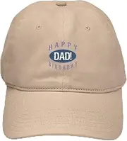 [CafePress] Happy Birthday Dad Cap Adjustable Baseball Cap