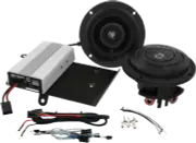 Wild Boar 400w Front Fairing Speaker & Amplifier Kit 2014-2023 Harley Touring