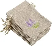 Gatuida Sachet Bag Empty 10pcs Lavender Bag Empty Fragrance Bags Empty Sachet Bag Lavender Sachet Bag Sachet Container Empty Sachets Decorative Lavender Pouch Brocade Bag Drawstring Linen