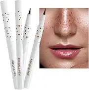 Freckles Pens - Soft Brush Tip | Professional Freckles, Waterproof No Fading Face Freckles Pencil Kit For Natural Effortless Sunkissed Makeup