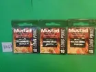 Mustad Long Point Round Bend Match Hooks, Size 18, #LP160, 30 Total Hooks (New)