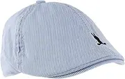 [FRCOLOR] Delicate Striated Beret Hat for Rabbit Design Comfortable Skin Friendly for All Seasons Boys Blue