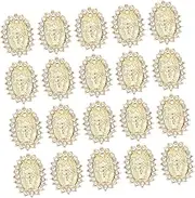 WOFASHPURET 20Pcs Nail Art Charms Elegant Nail Ornaments for DIY Craft Unique Designs for Manicure Versatile Decorations for Smartphone Cases Shoes