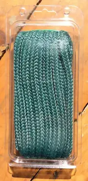 Seachoice Double Braided Boat Nylon Dock Line Rope 1/2" x 20' Forest Green 39711