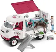 Schleich - Mobile vet with Hanoverian foal