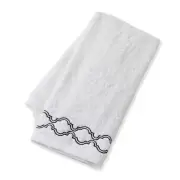 Pilbeam Living Trellis 42x65cm Cotton Hand Towel Absorbent Washer Cloth White