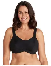 [Bendon] Power Wired Sports Bra in Black