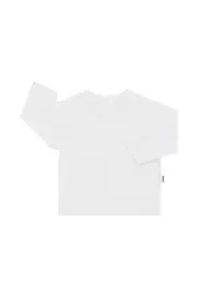 [Bonds] Bonds Toddler Roomies Long Sleeve Ringer Tee in White Size: 18-24 Months, Aussie Cotton 18-24 Months White